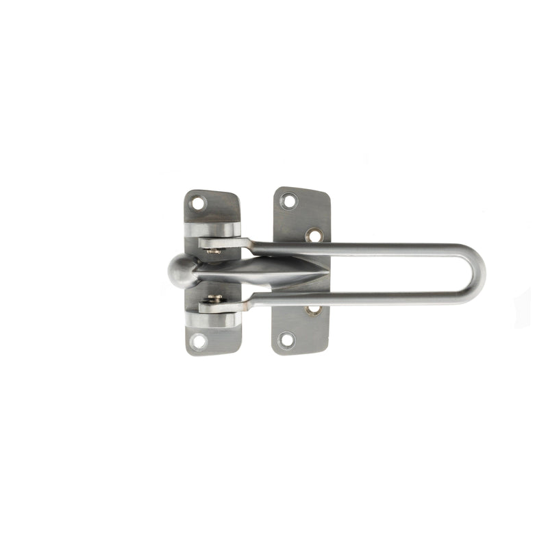 Atlantic - Security Door Guard - Satin Chrome - ADGSC - Choice Handles