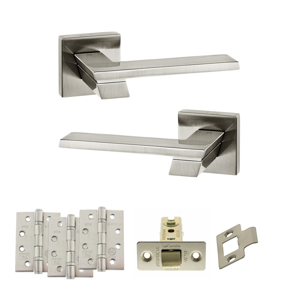 Senza Pari Giovanni Door Handle Pack (Latch Set - 3