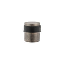 Atlantic Cylinder Premium Floor Mounted Door Stop - Distressed Silver - ADSCPDS - Choice Handles