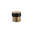 Atlantic Cylinder Premium Floor Mounted Door Stop - Matt Antique Brass - ADSCPMAB - Choice Handles