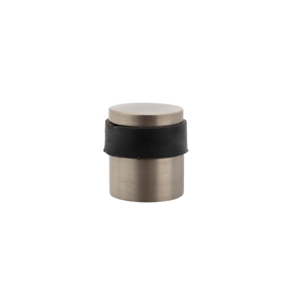 Atlantic Cylinder Premium Floor Mounted Door Stop - Matt Gun Metal - ADSCPMBN