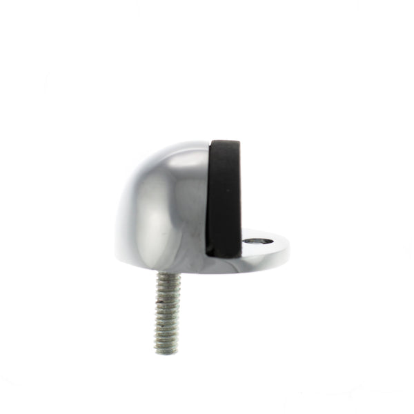 Atlantic Half-Moon Premium Floor Mounted Door Stop - Polished Chrome - ADSHMPPC