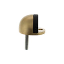 Atlantic Half-Moon Premium Floor Mounted Door Stop - Satin Brass - ADSHMPSB - Choice Handles