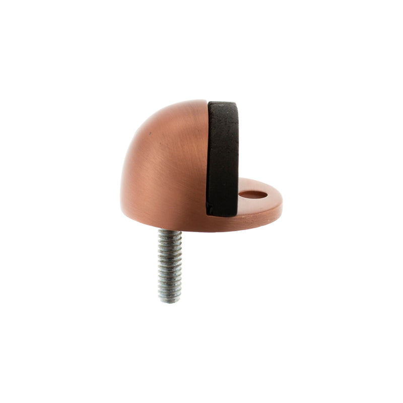 Atlantic Half-Moon Premium Floor Mounted Door Stop - Urban Satin Copper - ADSHMPUSC