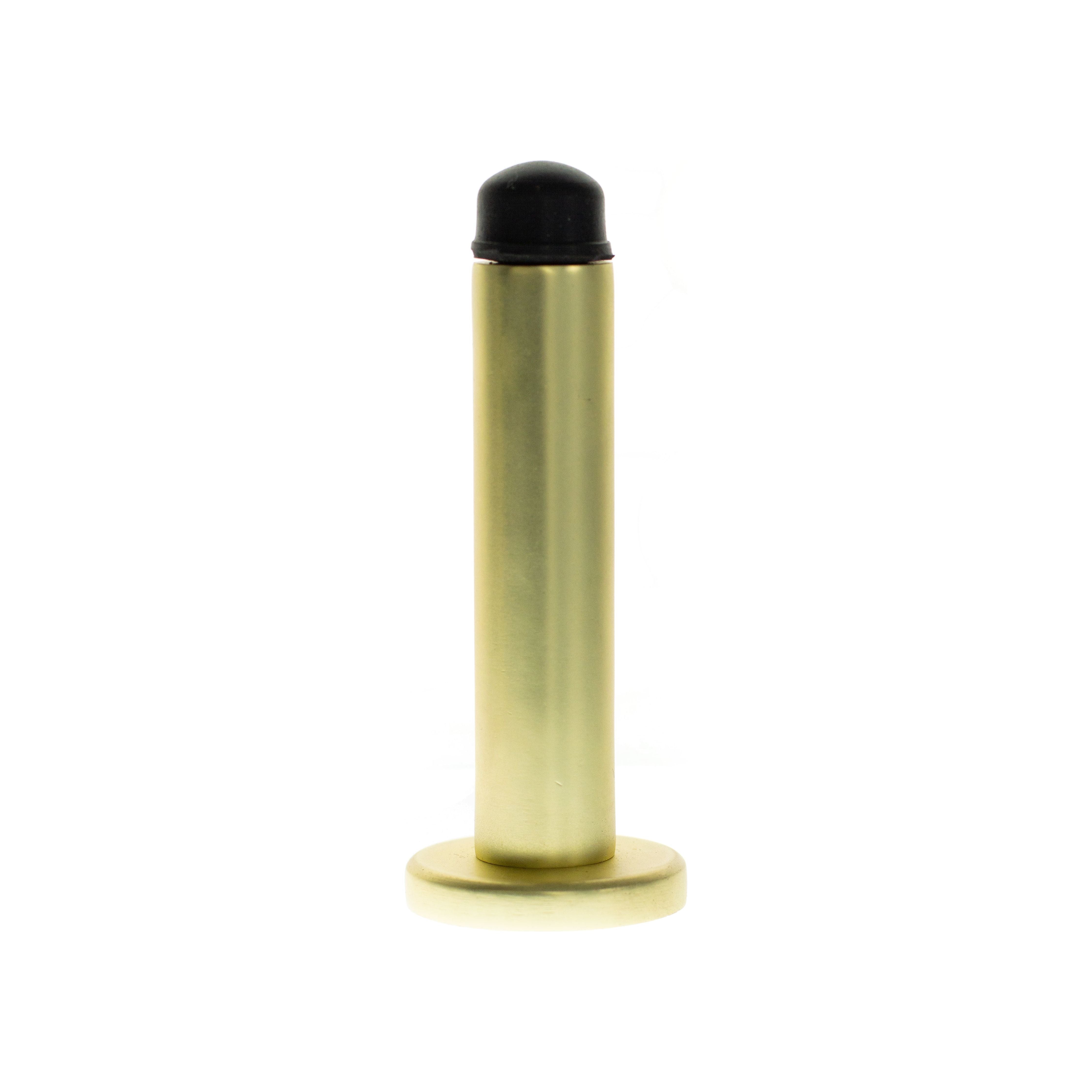 Atlantic Premium Wall Mounted Door Stop on Concealed Fix Rose - Satin