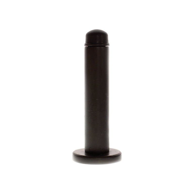 Atlantic Premium Wall Mounted Door Stop on Concealed Fix Rose - Urban Bronze - ADSWPUB - Choice Handles