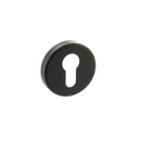 Atlantic Euro Escutcheons - Matt Black - AESCEMB - Choice Handles