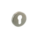 Atlantic Euro Escutcheons - Satin Stainless Steel - AESCESSS - Choice Handles