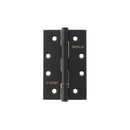 Atlantic Slim Knuckle Ball Bearing Hinges 4" x 2.5" x 2.5mm - Matt Black - AH42525MB - Pair - Choice Handles