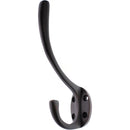 Atlantic Traditional Hat & Coat Hook - Antique Copper - AHCHAC - Choice Handles