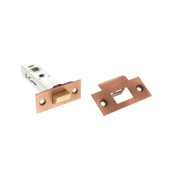 Atlantic Heavy Duty Bolt Through Tubular Latch 3" - Urban Satin Copper - AL3USC - Choice Handles