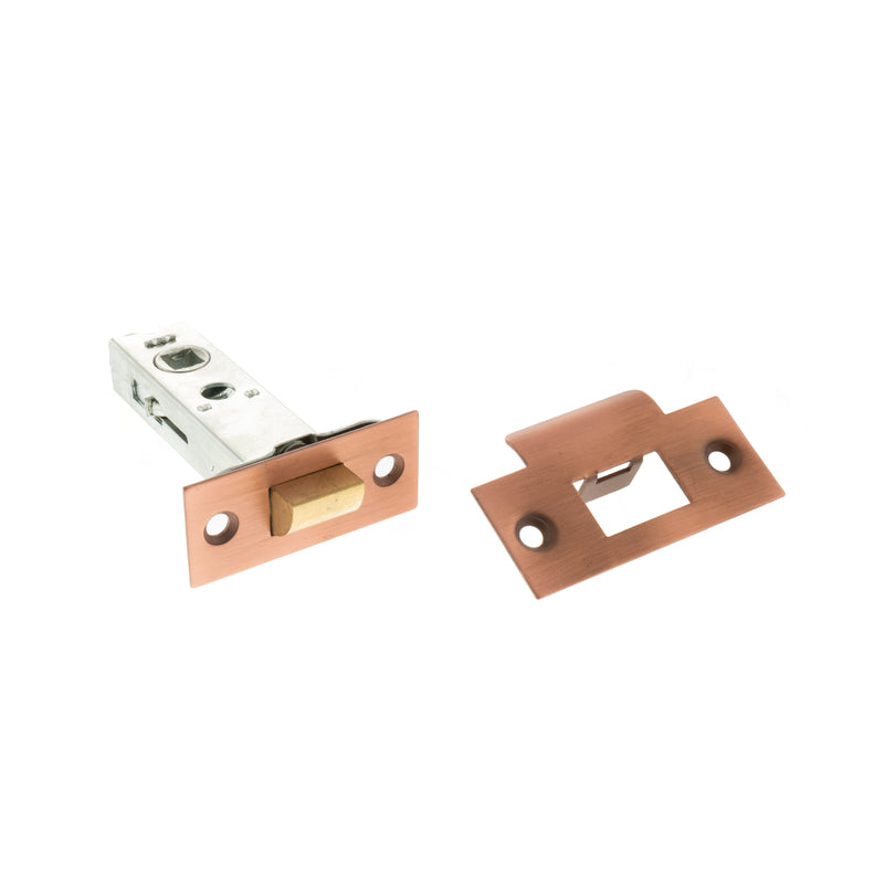 Atlantic Heavy Duty Bolt Through Tubular Latch 3" - Urban Satin Copper - AL3USC - Choice Handles