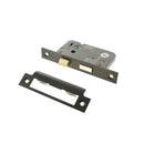 Atlantic Bathroom Lock [CE] 3" - Urban Dark Bronze - ALKBATH3UDB  - Choice Handles