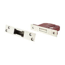 Atlantic 5 Lever Key Deadlock [BS] 2.5" - Satin Chrome - ALKDEAD5LK25SC - Choice Handles