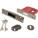 Atlantic 5 Lever Key Deadlock [BS] 3" - Urban Bronze - ALKDEAD5LK3UB - Choice Handles