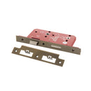 Atlantic DIN Bathroom Lock Double Turn 60mm backset - Matt Antique Brass - ALKDINB60MAB - Choice Handles