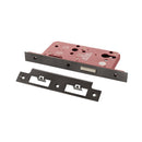 Atlantic DIN Euro Profile Deadlock Double Throw 60mm backset - Matt Gun Metal - ALKDINED60MBN - Choice Handles