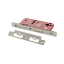 Atlantic DIN Euro Profile Deadlock Double Throw 60mm backset - Satin Chrome - ALKDINED60SC - Choice Handles