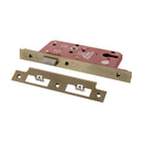 Atlantic DIN Latch 60mm backset - Matt Antique Brass - ALKDINL60MAB - Choice Handles
