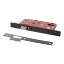 Atlantic DIN Night Latch 60mm backset - Matt Black - ALKDINNL60MB - Choice Handles