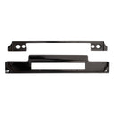 Atlantic DIN Rebate Kit for Euro Profile, Bathroom Lock, Latch, Euro Deadlock - Black Nickel - ALKDINREBBN - Choice Handles