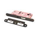 Atlantic DIN Radius Euro Profile Deadlock Double Throw 60mm backset - Urban Dark Bronze - ALKDINRED60UDB - Choice Handles