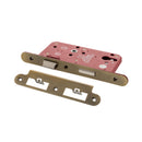 Atlantic DIN Radius Euro Profile Sashlock Double Throw 60mm backset - Matt Antique Brass - ALKDINRES60MAB - Choice Handles