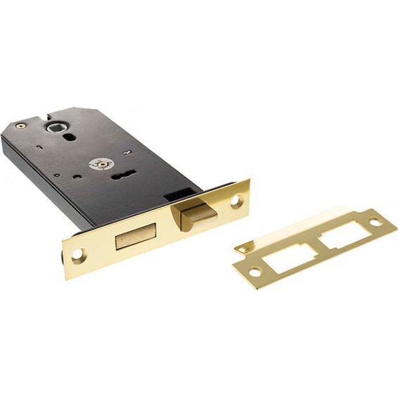 Atlantic Horizontal 3 Lever Sashlock 6" - Polished Brass - ALKHZSPB - Choice Handles