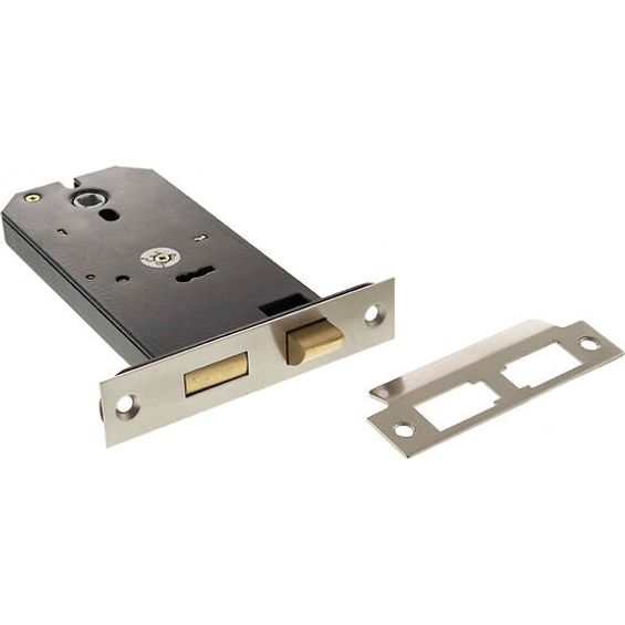 Atlantic Horizontal 3 Lever Sashlock 6" - Satin Nickel - ALKHZSSN - Choice Handles