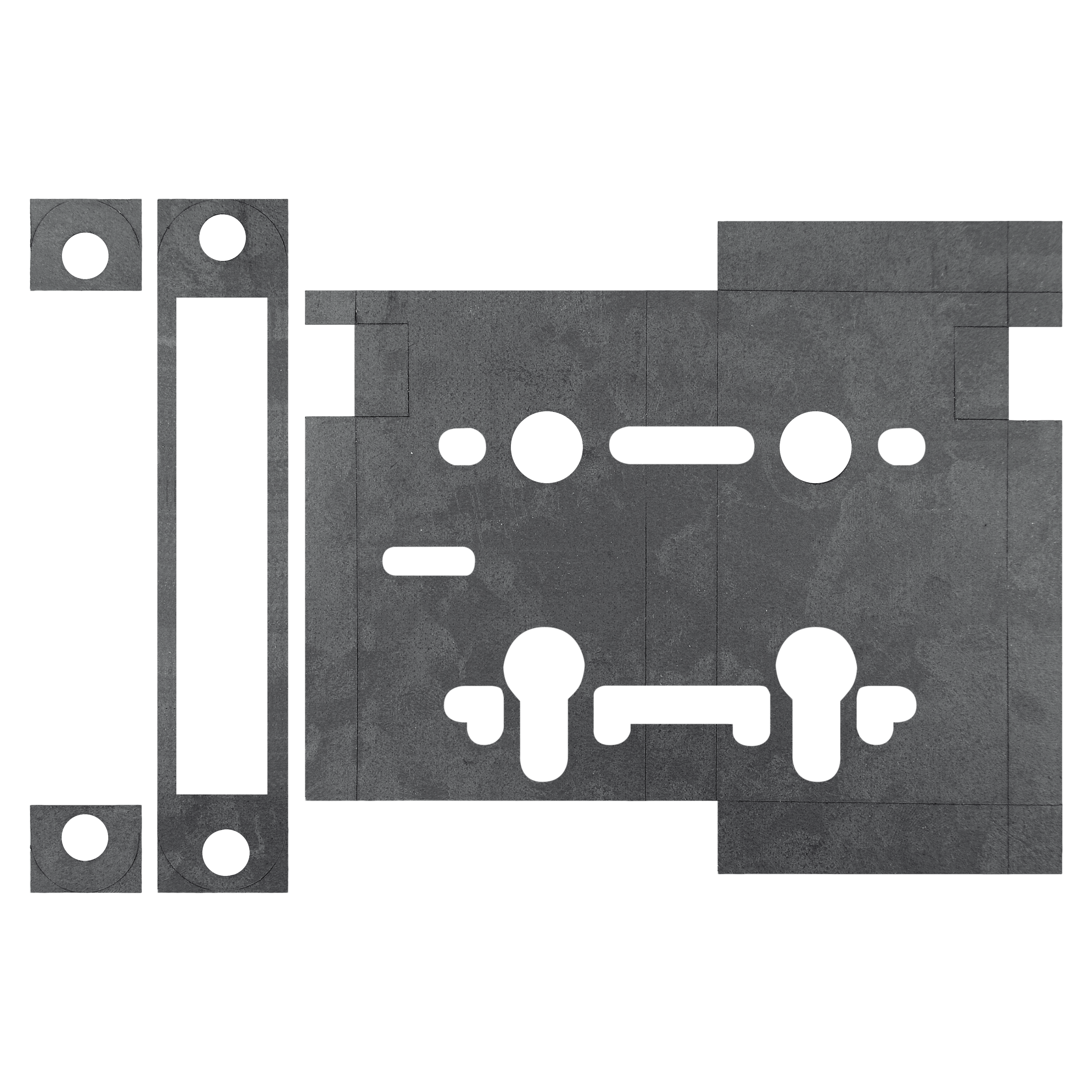 Atlantic Bathroom Lock Intumescent Lock Kit FD30 0.8mm - ALKINTBATHFD3