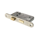 Atlantic Radius Corner Bathroom Lock [CE] 2.5" - Satin Nickel - ALKRCBATH25SN - Choice Handles