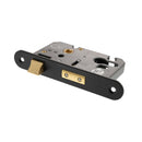 Atlantic Euro Radius Corner Sashlock [CE] 2.5" - Matt Black - ALKRCSASHE25MB - Choice Handles