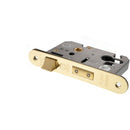 Atlantic Euro Radius Corner Sashlock [CE] 2.5" - Polished Brass - ALKRCSASHE25PB - Choice Handles