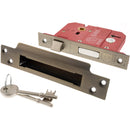 Atlantic 5 Lever Key Sashlock [BS] 2.5" - Urban Bronze - ALKSASH5LK25UB - Choice Handles