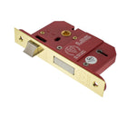 Atlantic 5 Lever Key Sashlock [BS] 3" - Polished Brass - ALKSASH5LK3PB - Choice Handles