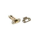 Atlantic Fire-Rated CE Marked Bolt Through Tubular Radius Latch 3" - Satin Nickel - ALRCE3SN - Choice Handles