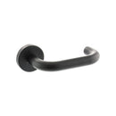 Atlantic Return To Door Lever Door Handle - Matt Black - ALRTDMB - Choice Handles