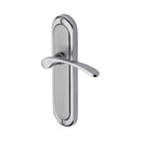 Heritage Brass Door Handle Lever Latch Ambassador Design Apollo finish - AMB6210-AP - Choice Handles