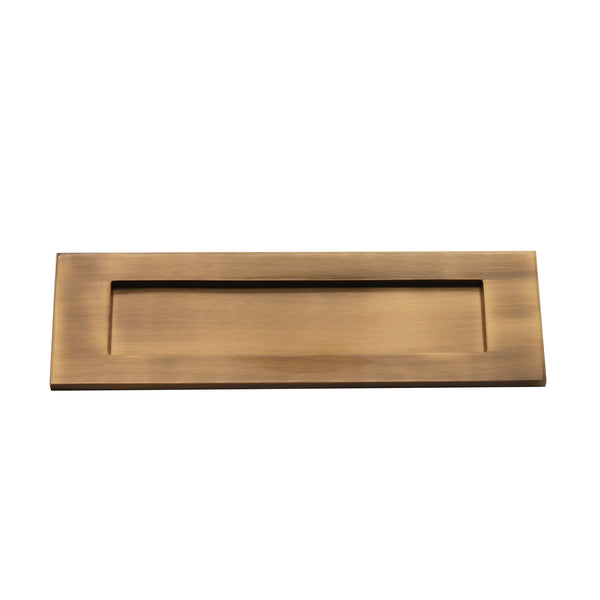 Spira Brass - Victorian Letter Plate 250mm  - Antique Brass - SB5105ANT - Choice Handles
