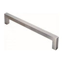 Atlantic Mitred Pull Handle [Bolt Through] 600mm x 19mm - Satin Stainless Steel - APH60019SQSSS - Choice Handles