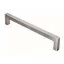 Atlantic Mitred Pull Handle [Bolt Through] 450mm x 19mm - Satin Stainless Steel - APH45019SQSSS - Choice Handles