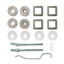 Atlantic Mitred Pull Handle Back to Back Fixing Kit 19mm - Satin Stainless Steel - APHBBF19SQSSS - Choice Handles