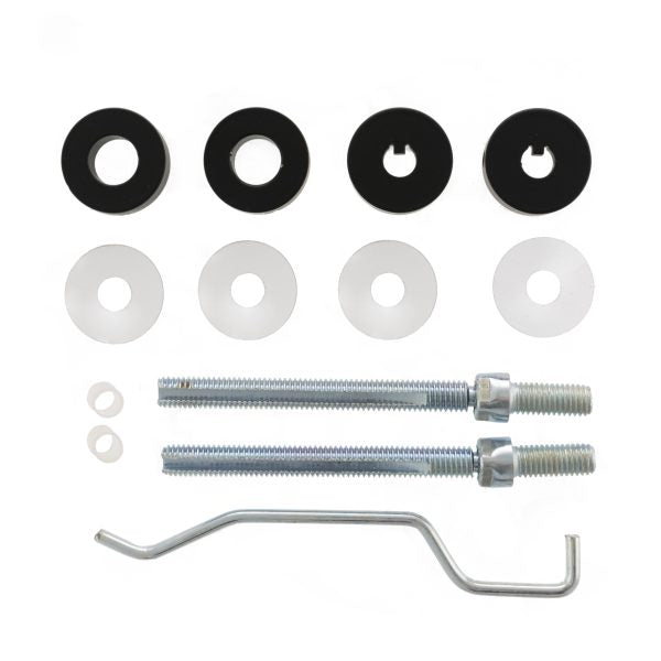 Atlantic Pull Handle Back to Back Fixing Kit 19mm - Matt Black - APHBBF19MB - Choice Handles