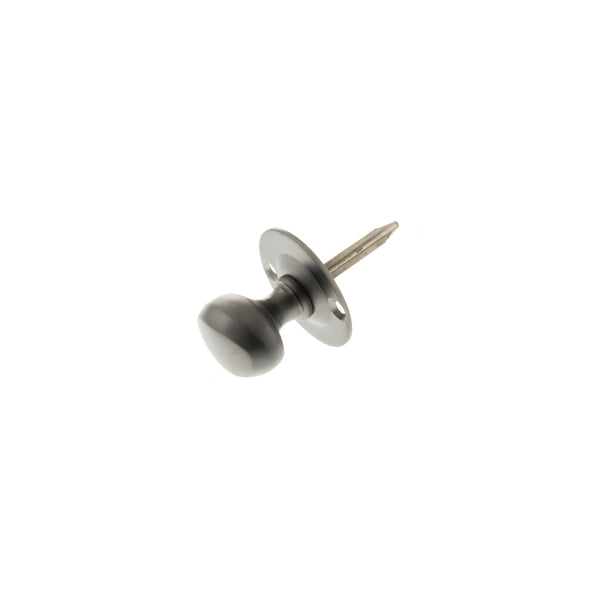 Atlantic Rack Bolt Oval Thumbturn - Matt Gun Metal - ARBTMBN - Choice Handles
