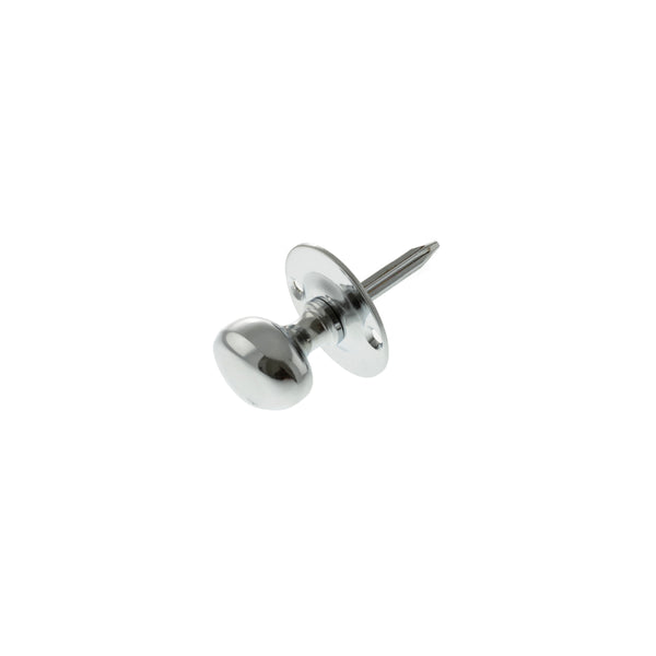Atlantic Rack Bolt Oval Thumbturn - Polished Chrome - ARBTPC - Choice Handles