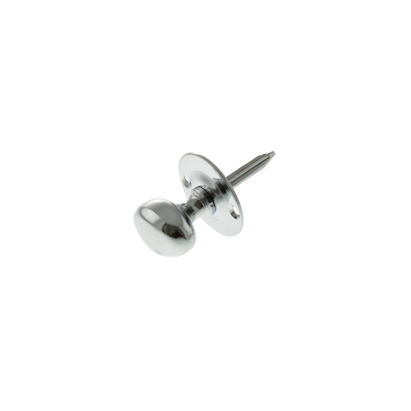 Atlantic Rack Bolt Oval Thumbturn - Polished Chrome - ARBTPC - Choice Handles