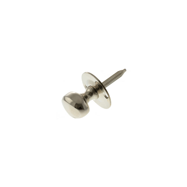 Atlantic Rack Bolt Oval Thumbturn - Polished Nickel - ARBTPN - Choice Handles