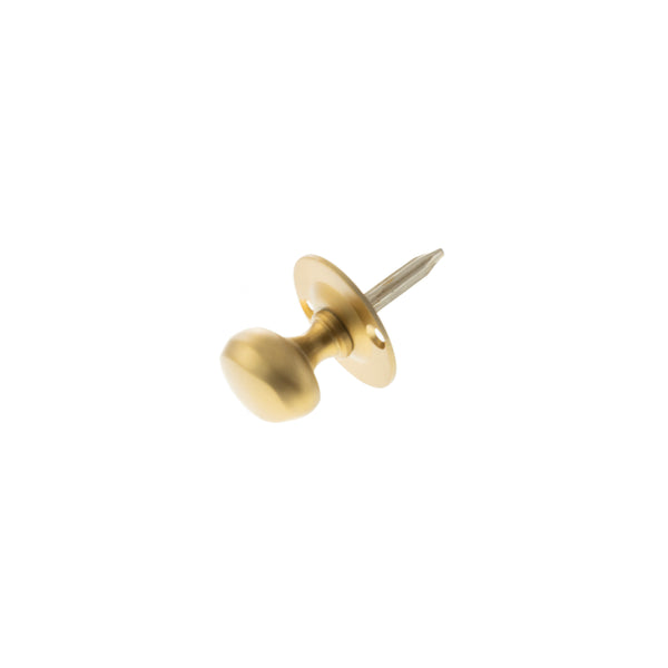 Atlantic Rack Bolt Oval Thumbturn - Satin Brass - ARBTSB - Choice Handles