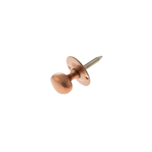 Atlantic Rack Bolt Oval Thumbturn - Urban Satin Copper - ARBTUSC - Choice Handles