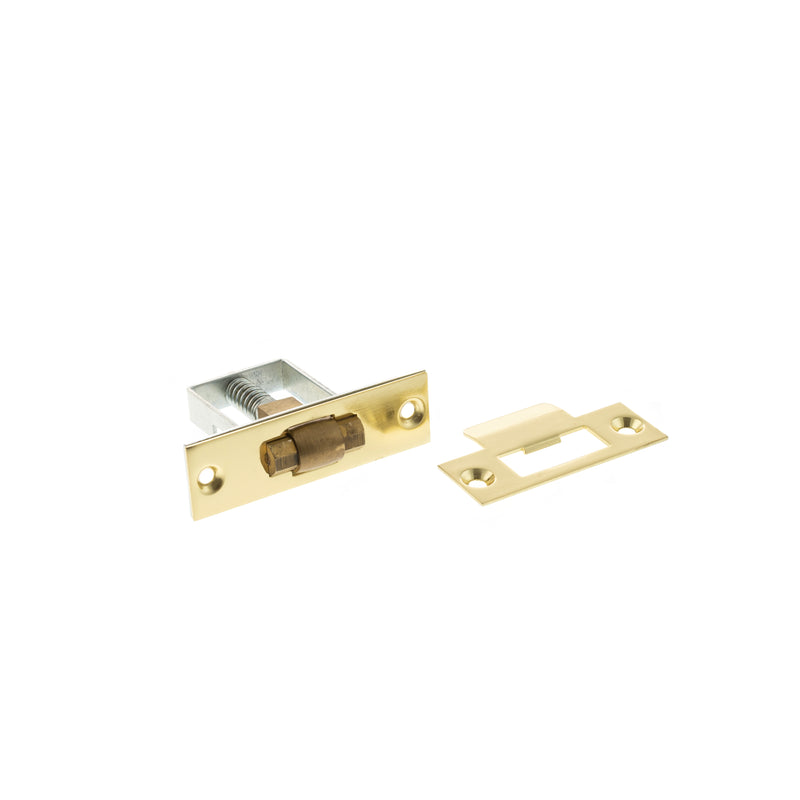 Atlantic - Adjustable Architectural Heavy Duty Roller Catch - Polished Brass - ARCAPB - Choice Handles